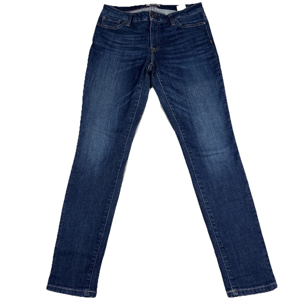 Tommy Hilfiger Jeans Womens Leggings Blue Skinny Denim Pants Dark Wash Size 6